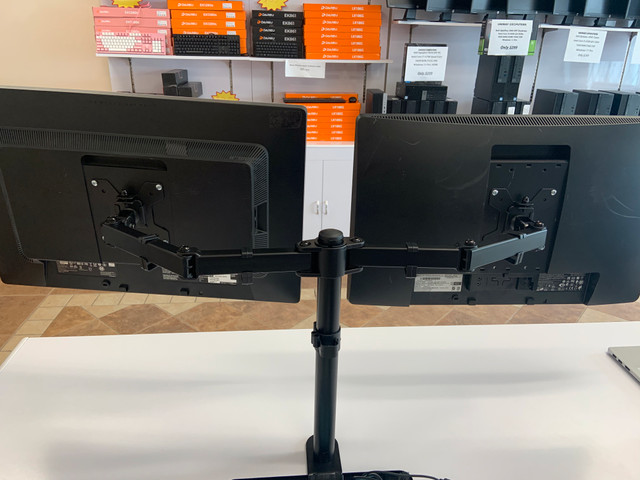 Dual Monitor Arm $40 fit 17" to 29" in Other in Saskatoon