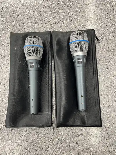 Shure Beta 87A Microphone (Sold Separately), View more