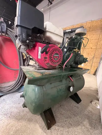 PRICE - $1500.00 ENGINE - HONDA POWER - 11 HP TANK - 30 GALLON MAX PRESSURE - 175 PSI OUTPUT - 18 TO...