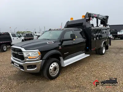 Countryside Fleet 2019 Dodge 5500 CrewCab 4x4 Service Truck + 6.7L Cummins Diesel + 4x4 W/ AutoMatic...