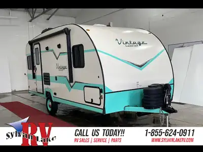 The 2024 Gulf Stream Vintage Cruiser 19ERD delivers a camping experience that blends retro charm wit...