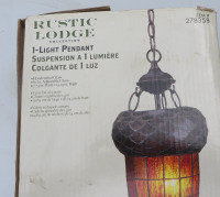 Rustic Lodge Acorn Lights