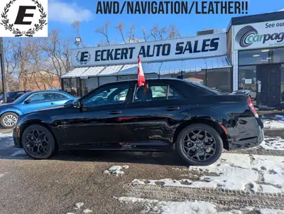 Drive this winter in style with this All Wheel Drive Chrylser 300S. It has it all from heated and co...