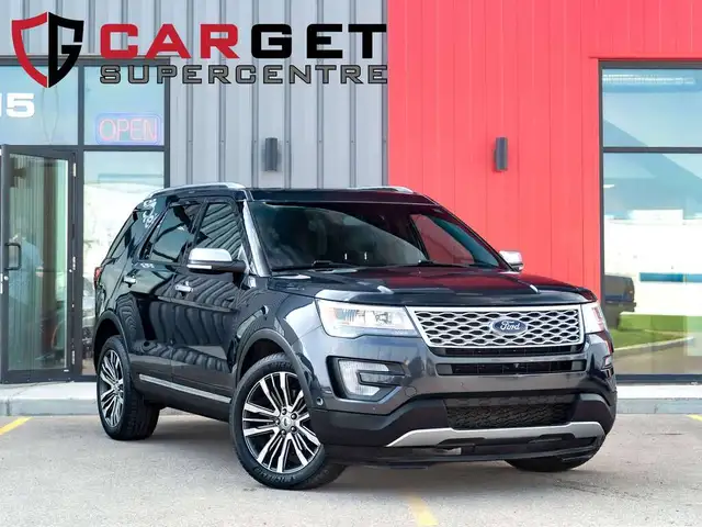 2017 Ford Explorer Platinum - Heated Cooled Seats | Clean Carfax