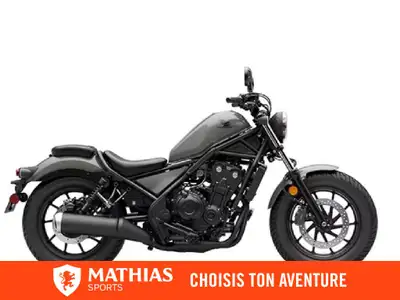 Concessionnaire des véhicules neufs et d'occasion. Cruiser HONDA Rebel 500 (ABS) 2026 Les vrais rebe...