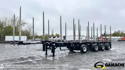 Trailer - # STOCK: R-36514 2024 MANAC 48' LOG TRAILER REMORQUE À BILLOTS 2024 MANAC 48' LOG TRAILER...