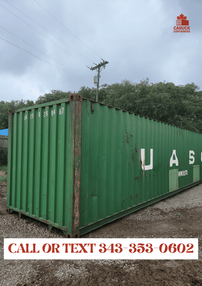 Hey folks We've got a few shipping containers (sea cans) available both used and new one-trip units....