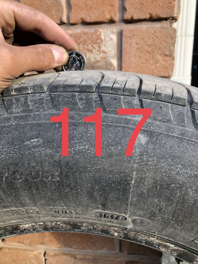 117: MICHELIN P245/65R17 ALL SEASON TIRES in Tires & Rims in Oakville / Halton Region - Image 2