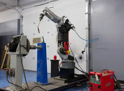 Motoman SSA2000 Welding Robot 500kg Headstock Fronius TPS4000, View more