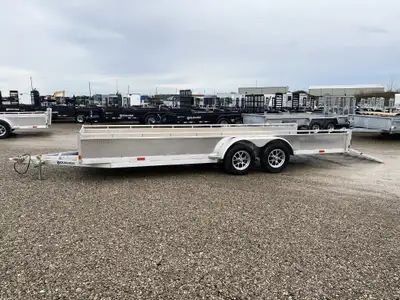 Canadian Mennonite Built Tandem Axle Aluminum Utility Trailer is $7,090.00 or $141.78/month! Ord: E1...