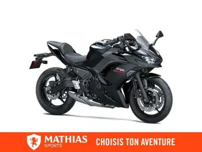 Concessionnaire des véhicules neufs et d'occasion. Sportive KAWASAKI Ninja 650 2026 Construite pour...
