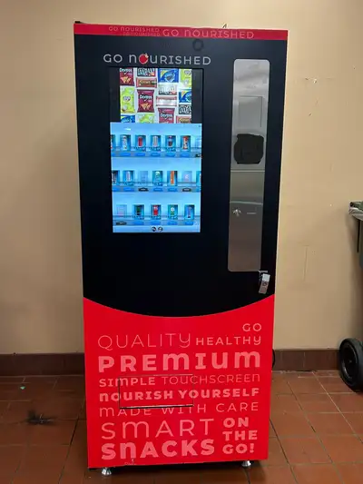 Type: 3 wide combo vending machines Condition: Excellent Selections: 30 selections Capacity: 90 Beve...