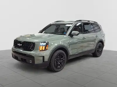 The 2024 Kia Telluride X-Line with leather heated/ventilated seats. HUD, moonroof, 7 passenger, 360...