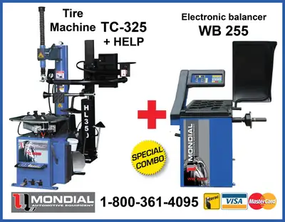 Tire machine 1-800-361-4095 ** We have more than 40 years of experience in the field to better serve...