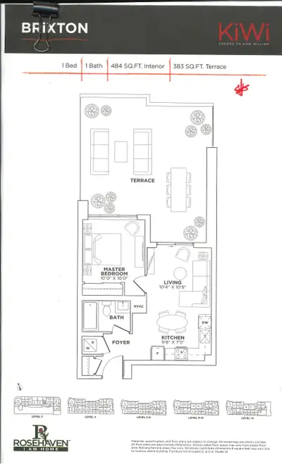 DOWNTOWN HAMILTON: 1 Bedroom Condo For Rent w/ Large Terrace