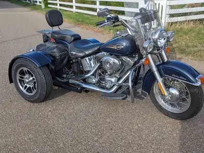 2008 Heritage. All the safety and security of a 2 wheeler without the huge cost of conversion or mai...