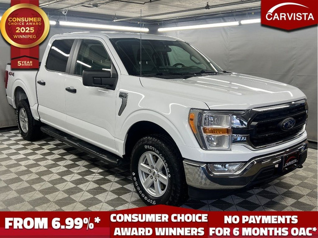 2022 Ford F-150 XLT 4WD SuperCrew 5.5' Box - NO ACCIDENTS/1 OWNE in Cars & Trucks in Winnipeg