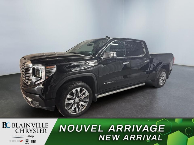 2024 GMC Sierra 1500 Denali 4WD CREW CAB CARPLAY SIEGES CHAUFFAN dans Autos et camions  à Laval/Rive Nord