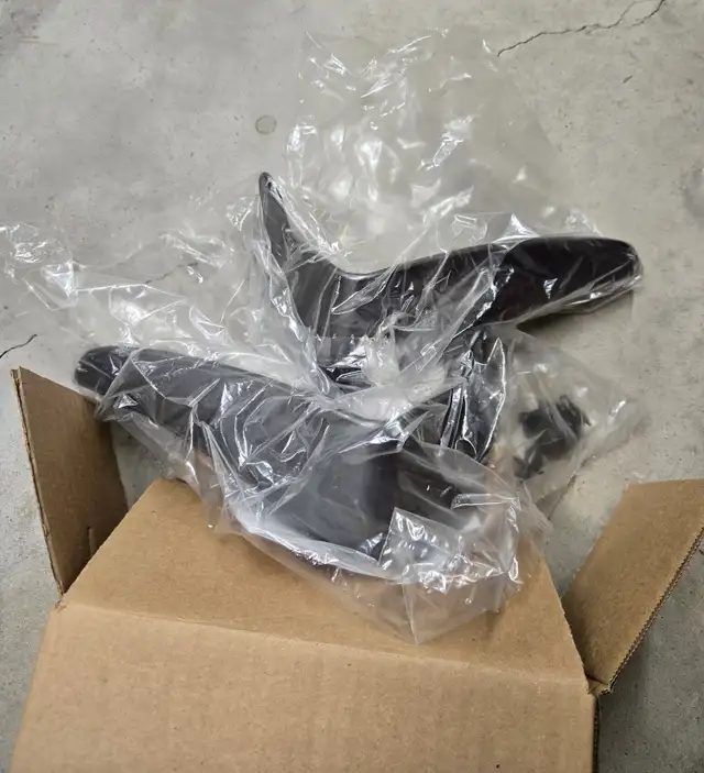 New Mudflaps Gun Metallic, Rear - 2019 Nissan Versa in Other Parts & Accessories in Yarmouth - Image 2