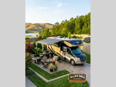 Jayco Melbourne Class C diesel motorhome 24L highlights: U-Shaped Dinette Cab-Over Bunk Full Bath Fl...