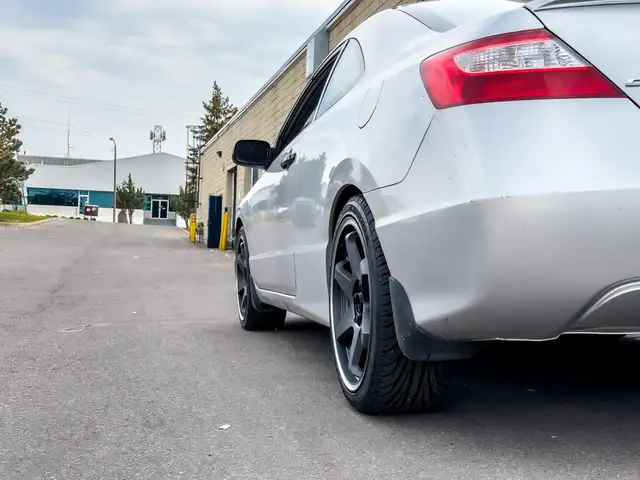 te37 style 18x8 +38 5x114.3 73.1 matt gunmetal in Tires & Rims in Markham / York Region - Image 3