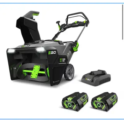 ** VENTE DE SUCCESSION à La Sarre** Souffleuse à neige sans fil à 1 phase EGO POWER+ de 56 V, 21 po...