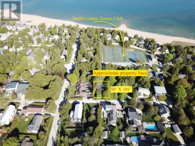 Nestled in Southampton's coveted "Towel Zone", this prime building lot offers the ultimate lakeside...