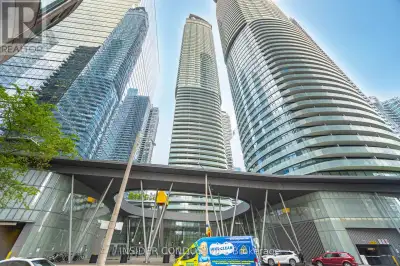 Prime Downtown Location! Enjoy Stunning Views Of The CN Tower From Both The Living Room And Bedroom....