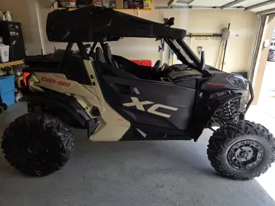Downsizing so I'm selling my 2021 CAN AM MAVERICK SPORT XXC comes with trailer extra set of ice scre...