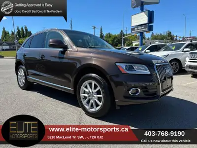 STUNNING 2014 AUDI Q5 TDI DIESEL PROGRESSIV. LOADED WITH HEATED LEATHER SEATS, MOON ROOF, BLUETOOTH,...