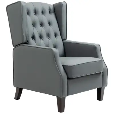 Faux Leather Armchair, Modern Accent Chair with Thick Padding fo, View more