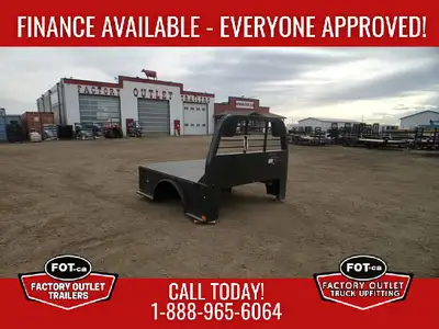 Welcome to Factory Outlet Trailers! NEW 7x7ft Skirted Steel Utility Deck from CM Truck Beds - 84in x...