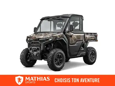 Concessionnaire des véhicules neufs et d'occasion. Côte à côte CF MOTO UFORCE U10 PRO HIGHLAND CAMOU...