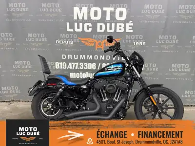 2018 Harley-Davidson Iron 1200 Harley-Davidson Iron 1200 2018 23 517 KM MOTO CANADIENNE ALARME FILTR...