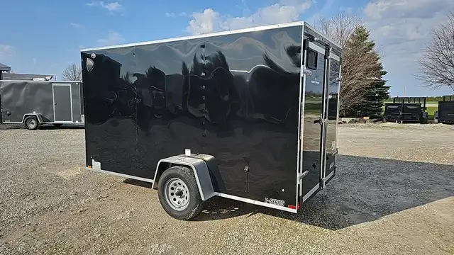2026 Cargo Mate 6'x12' Steel Single Axle Enclosed Trailer EHECO6 in Cargo & Utility Trailers in Norfolk County - Image 4