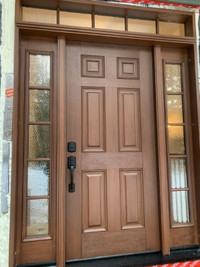Custom Fiberglass Entry Door
