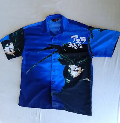 Mens anime dress shirt (large), View more