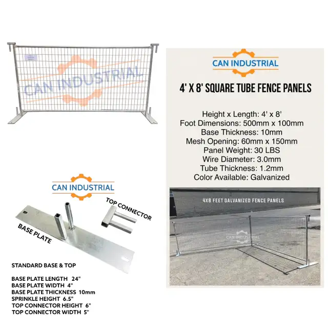 Temporary Construction Fence Panels in Other Business & Industrial in Fredericton - Image 9