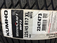 4 Brand New Kumho Wintercraft WP72 in 225/45R17 Ottawa Ottawa / Gatineau Area Preview
