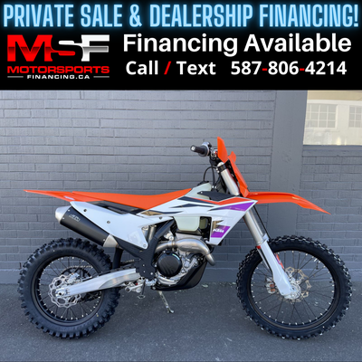 Welcome to Motorsports Financing - Kelowna! Engine: 500