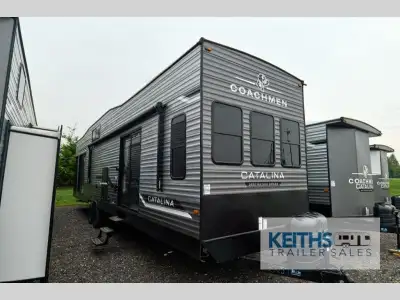 Coachmen Catalina Destination Series Loft 35FME destination trailer highlights: 77in.in. x 97in.in....