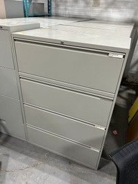 Office Specialty 4 Drawer & Teknion Box-Box-File Pedestal!