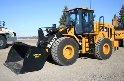 SANY wheel loaders have increased torque and excellent breakout power, matched with industry-leading...