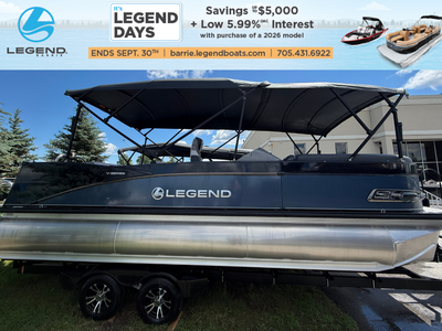 Check out our 2023 V-Series Dual Lounge 27 Sport Pro powered by a Mercury 115 EXLPT SSHS. This unit...