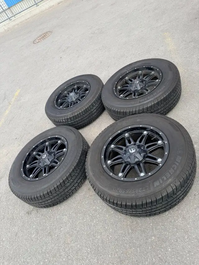 285/65/20 fuel hostage 6x135 6x139.7 Michelin AT ford f150 dodge in Tires & Rims in City of Toronto - Image 6