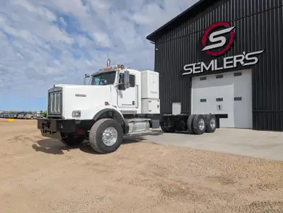 LOW KMS!! 2007 Kenworth C500 Tandem Cab and Chassis KMS: 104,110 HRS: 11,186 Over 50k of work orders...