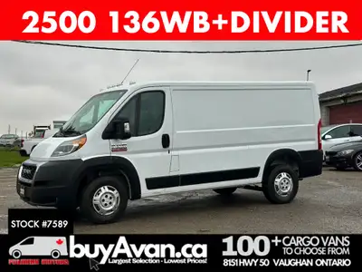 SAFETY INCLUDED IN PRICE | NO EXTRA FEES | Check out this 2021 Ram ProMaster 2500! With its sleek wh...