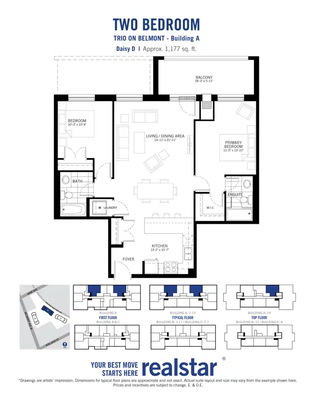 Fantastic 2 bedroom + 2 bathroom apartment to rent in Kitchener in Long Term Rentals in Kitchener / Waterloo - Image 20