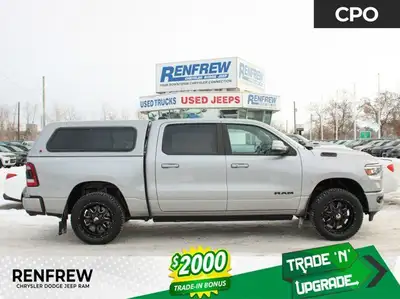 Shop this 2019 Ram 1500 Sport with 5.7L HEMI V8, panoramic sunroof, heated and ventilated leather se...