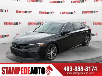 Stampede Auto is excited to offer this 2022 Honda Civic Sedan Touring | REMOTE STARTER | SUNROOF | H...